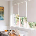 China Hight quality fiber proof blackout fabric roller shades Factory